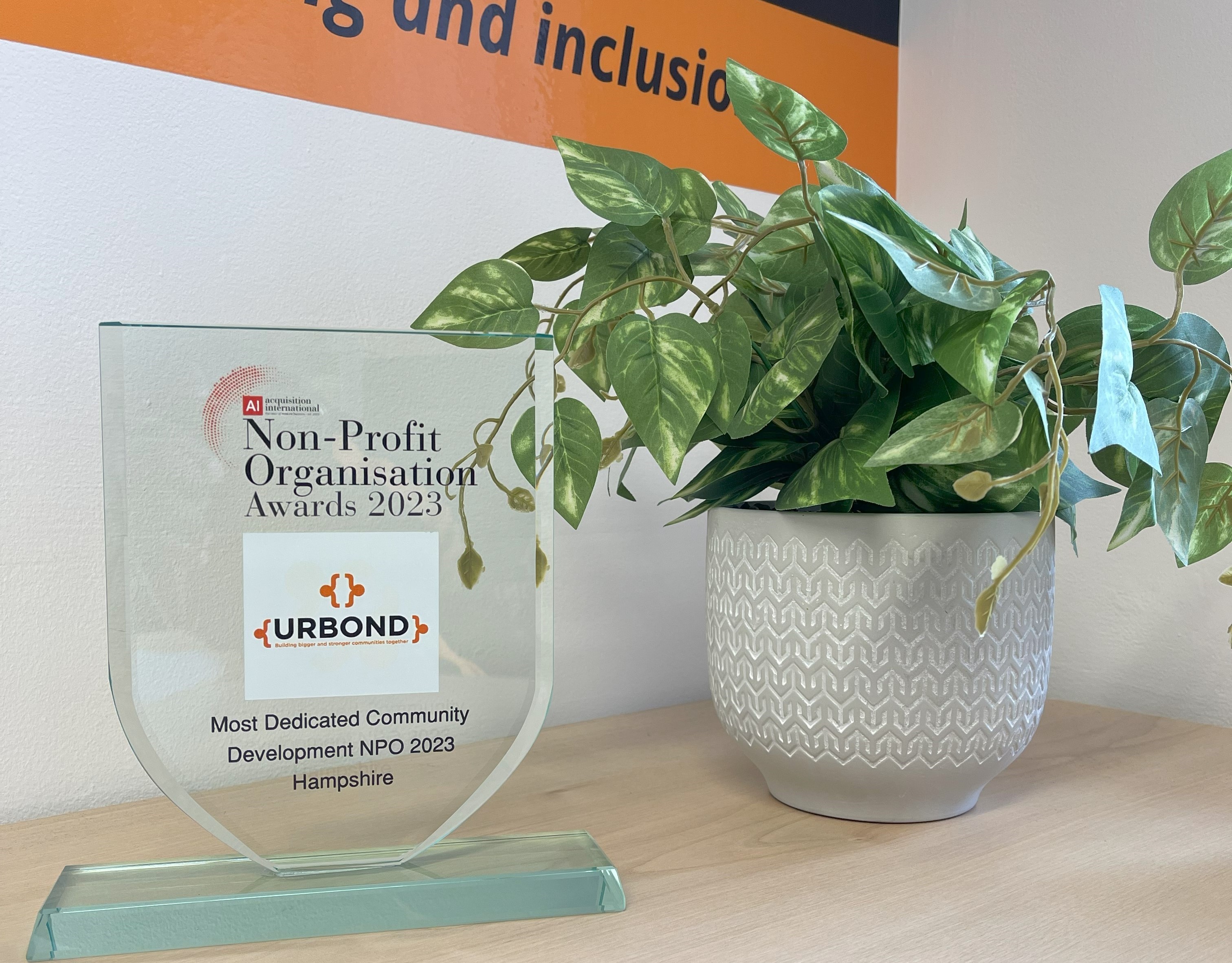 Hampshire Most Dedicated Community Development Award Winner 2023