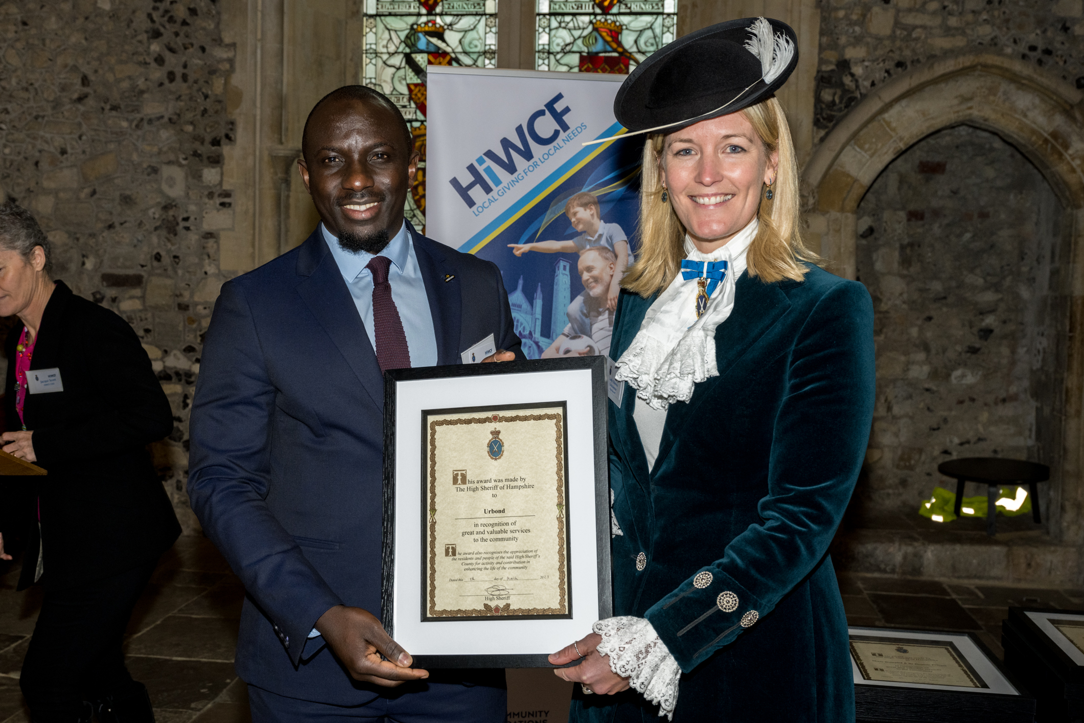 High Sherrif of Hampshire Award Winner